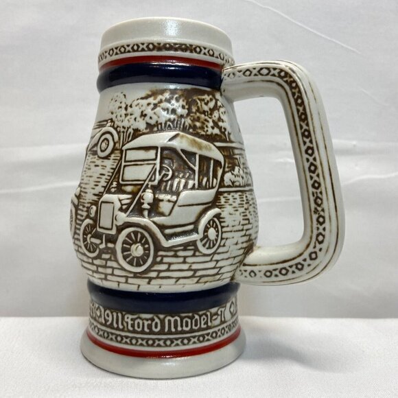 Avon Mini Beer Stein 5" Handcrafted Exclusive Classic Car Mug 260636 Brazil 1982 - Picture 7 of 7